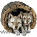 Sandicast Forever Friends Wolf Pups Sculpture QXS1117